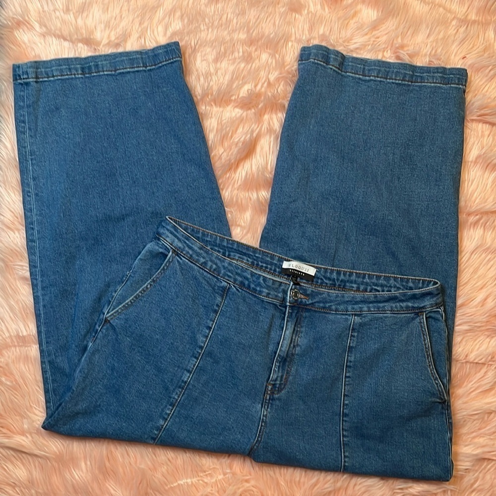 Eloquii Elements Straight Leg Jeans Size 20